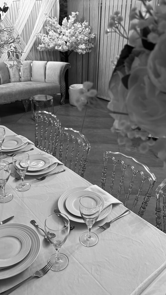 Décoration mariage à la maison