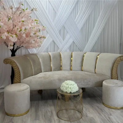 sublime coin trône beige et or